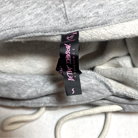 BNWT Betsey Johnson raw hem stylish flare sleeve hoodie size small PRICE FIRM - Picture 9 of 13